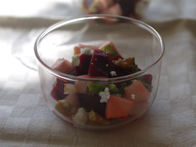 ビーツとカブのサラダ