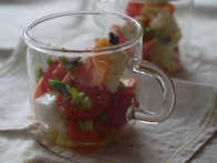 あちゃら漬けサラダ